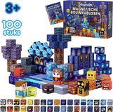 Bunobi Magnetische Bouwstenen Kasteel - 100 Stuks