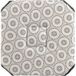 Douceur d'intérieur Coussin de chaise GALETTE 4 RABATS 36 x 36 x 3.5 CM POLYESTER IMPRIMÉ SALTO X2