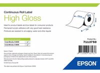 Epson High Gloss Label Autocollant étiquette d'imprimante 102 mm x 33 m