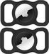 Apple Coque en silicone pour AirTag, noir, convient au collier de chien ou de chat