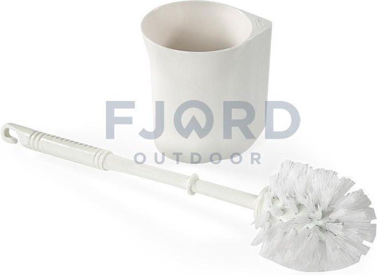 Fiamma Toilet Brush Pro - White - Plastic - 8004815172855