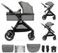 Kinderkraft ESME 2-in-1 Kinderwagen - Grijs