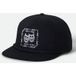 Brixton Smile Always Snapback Cap - Mannen - Zwart