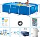 Intex Rechthoekig Frame Zwembad - 260 x 160 x 65 cm - Blauw