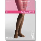 Farmalastic Bas Long Dentelle (A-F) Compression Normale Noir TL