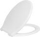 Aloni siège de toilette intelligent – blanc – fermeture douce – charnières PVC – design ergonomique