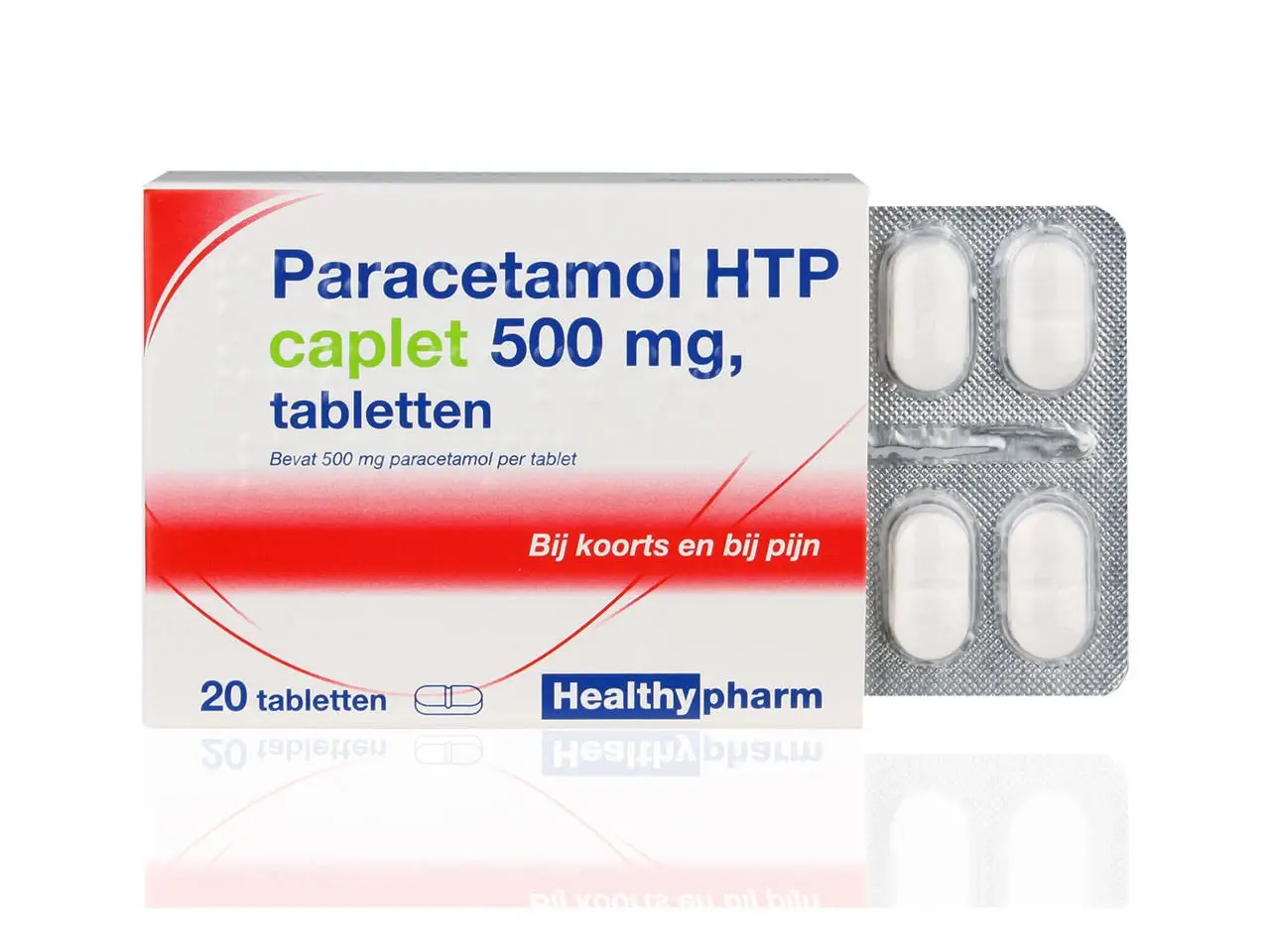 Healthypharm Paracetamol Caplet 500 20TB