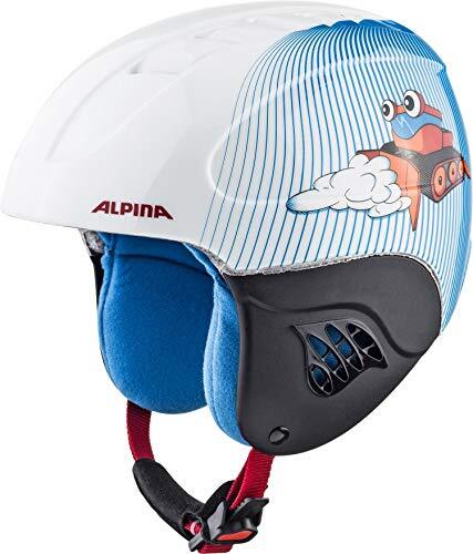 Alpina Unisex - Kinderen, CARAT skihelm, snowcat, 48-52 cm