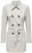ONLY ONLVALERIE Trenchcoat - Moonbeam - Maat M