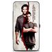 Buckle-Down Buckle-Down Hinge - Supernatural Winchster Brothers gedeelde portemonnee, meerkleurig, 7 x 4 US