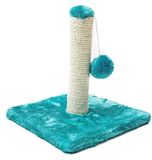 Sisal Krabpaal, speelgoed, bal, 27 x 25 x 25 cm, turquoise