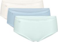 Sloggi Midislip Originals Basic Vrouwen Katoen/Elastaan Effen MEDIUM GREY MELANGE
