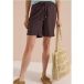 Shorts taille haute et jambes larges dans une coupe ample
