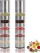 OEM Shenzhen Haorui Industrial Technology Co., Ltd. Zout- en Pepermolen Set - 5-delig - Verstelbaar