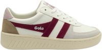 Gola Damestrainers Grandslam Trident Beige/Wit/Roze Sisal/Hout