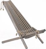 Ecofurn EcoChair Pine Grey Loungestoel Aluminium Grijs