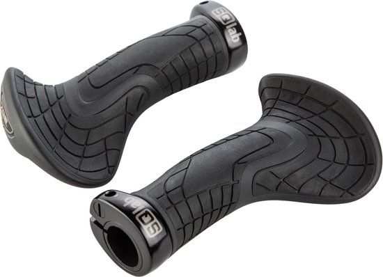 SQlab Handgrepen fiets 702 - Zwart - S