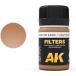 Ak Interactive Pot d'Enamel Effects - Filter Ocher pour Sable (Filtre Clair pour Bois) (35 ml)
