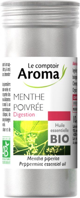 Le Comptoir Aroma Etherische Olie van Pepermunt (Mentha Piperita) Bio 10 ml