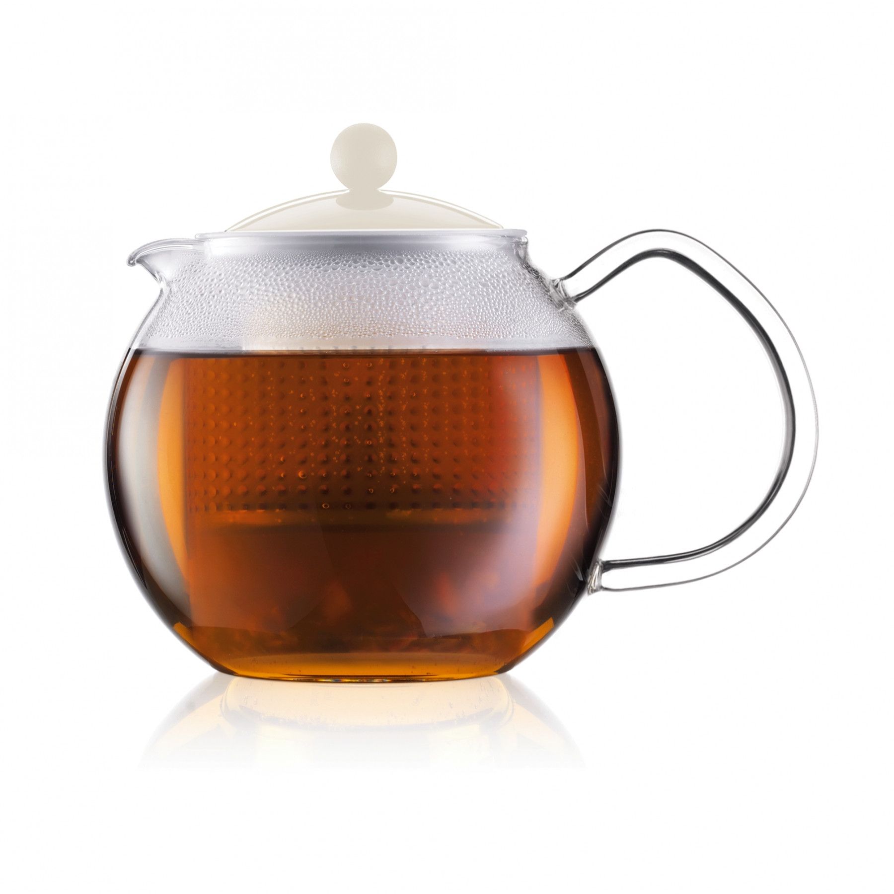 Bodum Assam Theepotten - 1823-913 - wit, transparant - glas - 500 ml