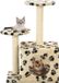 vidaXL Kattenkrabpaal met sisal krabpalen 60 cm grijs
