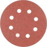 Irwin Disques de ponçage excentrique diamètre 115mm avec velcro, K80