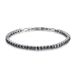 Brosway Armband AVANTGARDE für Herren aus Edelstahl mit Zirkonia in der Farbe Schwarz mit Faltverschluss, Länge: 230 mm, BVD11