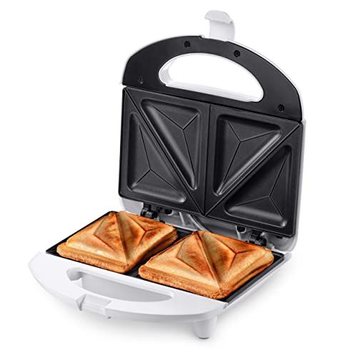 UFESA SW7862 Tosti-ijzer - 750 W - Tosti's en Sandwich - Anti-aanbaklaag - Roestvrij staal - BPA-vrij