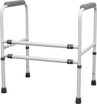 Aidapt Toiletframe - in hoogte & breedte verstelbaar - wit