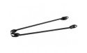 Hulzebos Cycle Parts B.V. Spatbordstang 28x11/2 matzwart (6mm)