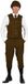 Thetru Peaky Blinders heren kniebroek, bruin maat 54