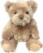 Suki Gifts Knuffel Beer - licht bruin - pluche - knuffeldier - 15 cm