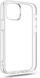 Merkloos TPU Transparant Back Cover voor iPhone 16