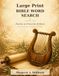 Large Print Bible Word Search: Psalms & Proverbs Edition