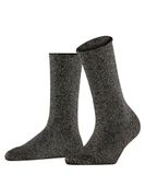 FALKE Shiny Special Edition eenkleurig lyocel sokken dames zwart - maat 35-38
