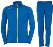 Uhlsport Essential Classic Trainingspak Azuur Blauw-Limoen Geel Maat M
