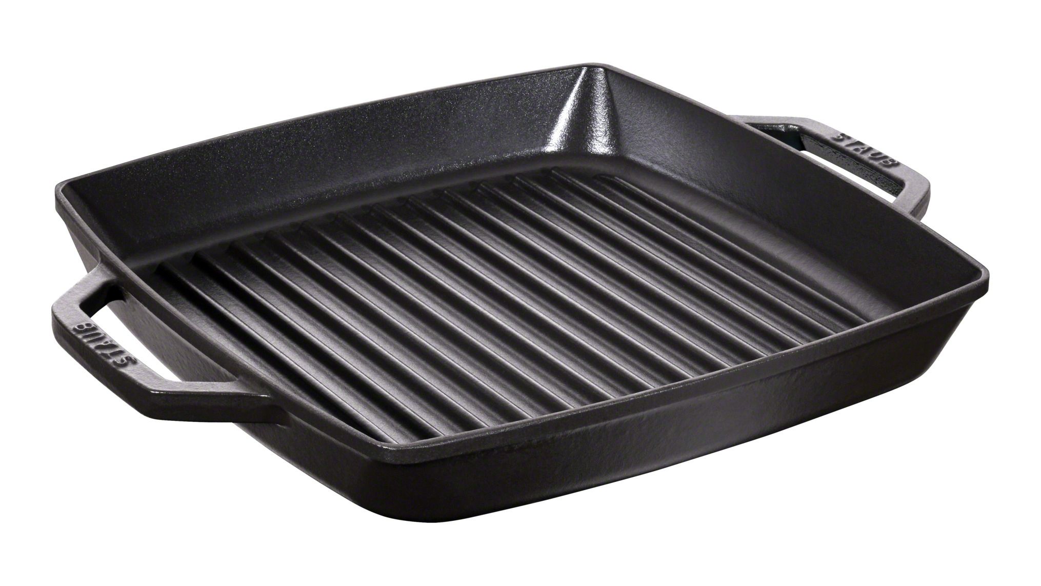 Staub Grillpan Rechthoekig Zwart Gietijzer - 34.8 x 28 cm