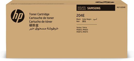 Samsung MLT-D204E Toner Cartridge - Black - High Yield