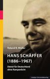 Hans Leipziger Universitätsvlg Hans Schäffer (1886-1967) Paperback
