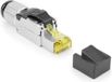 ACT TD168F RJ45 Stekker met LSA strook - CAT6A en lager - Per stuk - 8P - STP - 4PPoE tot 100W - Metaal