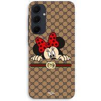Maniacase Coque Pour Samsung galaxy A55 Minnie Gucci