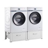 en.casa Heyen Wasmachine sokkel dubbel verhoger met lades