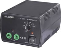 VOLTCRAFT CSP-200 Labvoeding, regelbaar wisselspanning 2 V, 4 V, 6 V, 8 V, 10 V, 12 V 2 A (max.) 24 W