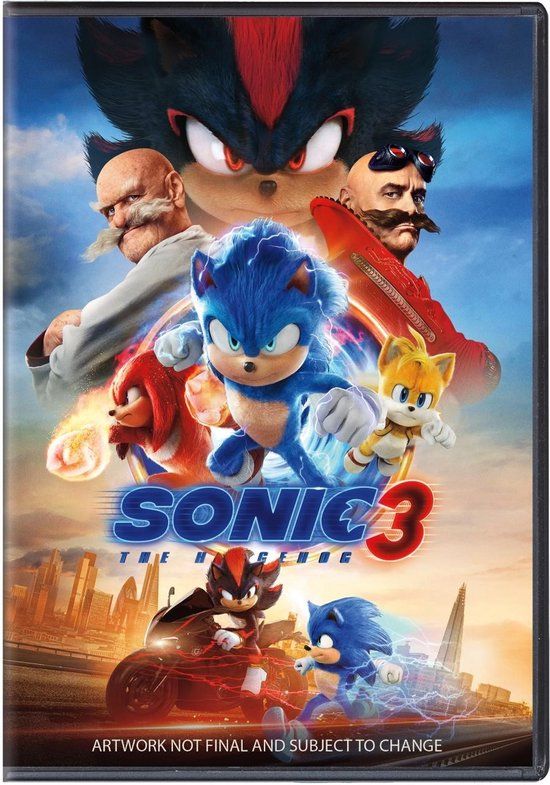 Dutch Film Works Sonic The Hedgehog 3 (DVD) - Standard Edition - Region 2