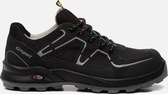 Grisport Cross Safety Nordic S3 Werkschoenen - Zwart/Grijs - Maat 45