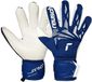 Reusch Kinder keepershandschoenen Attrakt Freegel Gold X Finger Support, Voetbal, Premium Blue/White, Maat 4.5