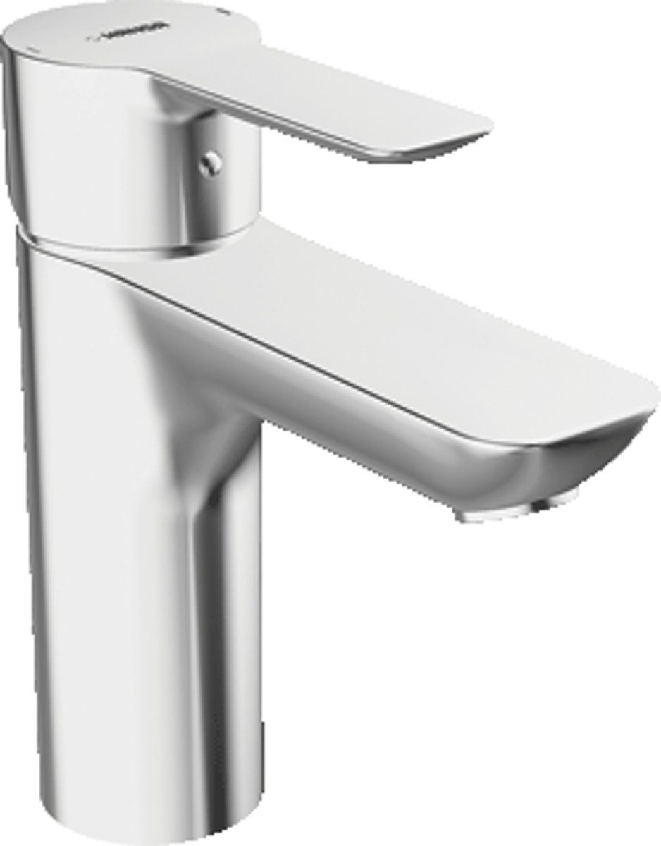 Hansa Ligna Wastafelkraan - Chroom - Eenhendel - Zonder Waste - 06082203
