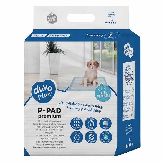 Duvo+ P-Pad premium L - 45x60cm 50 Stuks