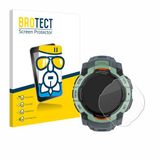BROTECT Screenprotector voor Garmin Instinct 3 AMOLED (50 mm) Beschermglas transparant