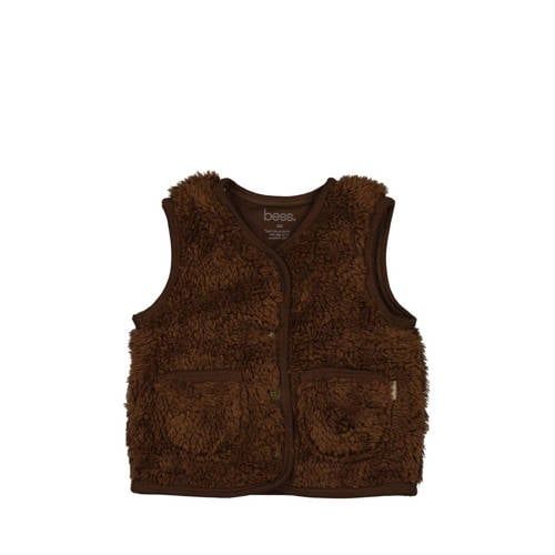 BESS teddy bodywarmer bruin